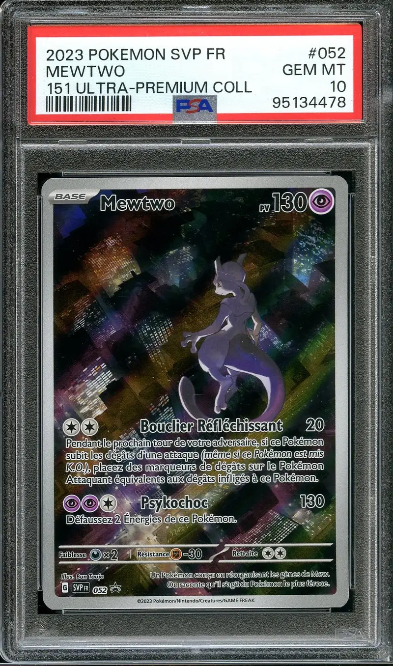PSA 10 Mewtwo