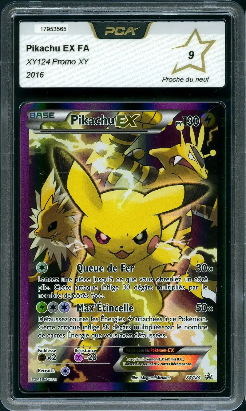 PCA 9 Pikachu Ex