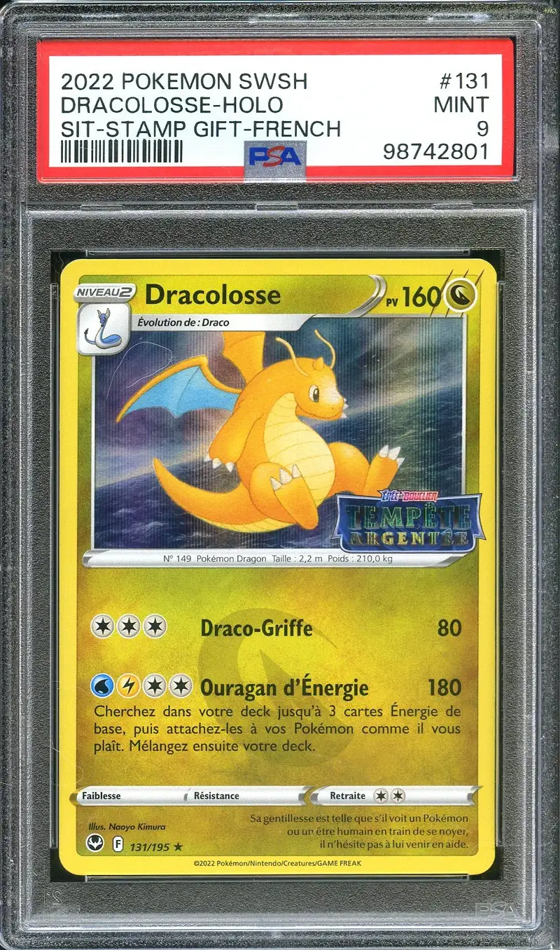 PSA 9 Dracolosse Holo