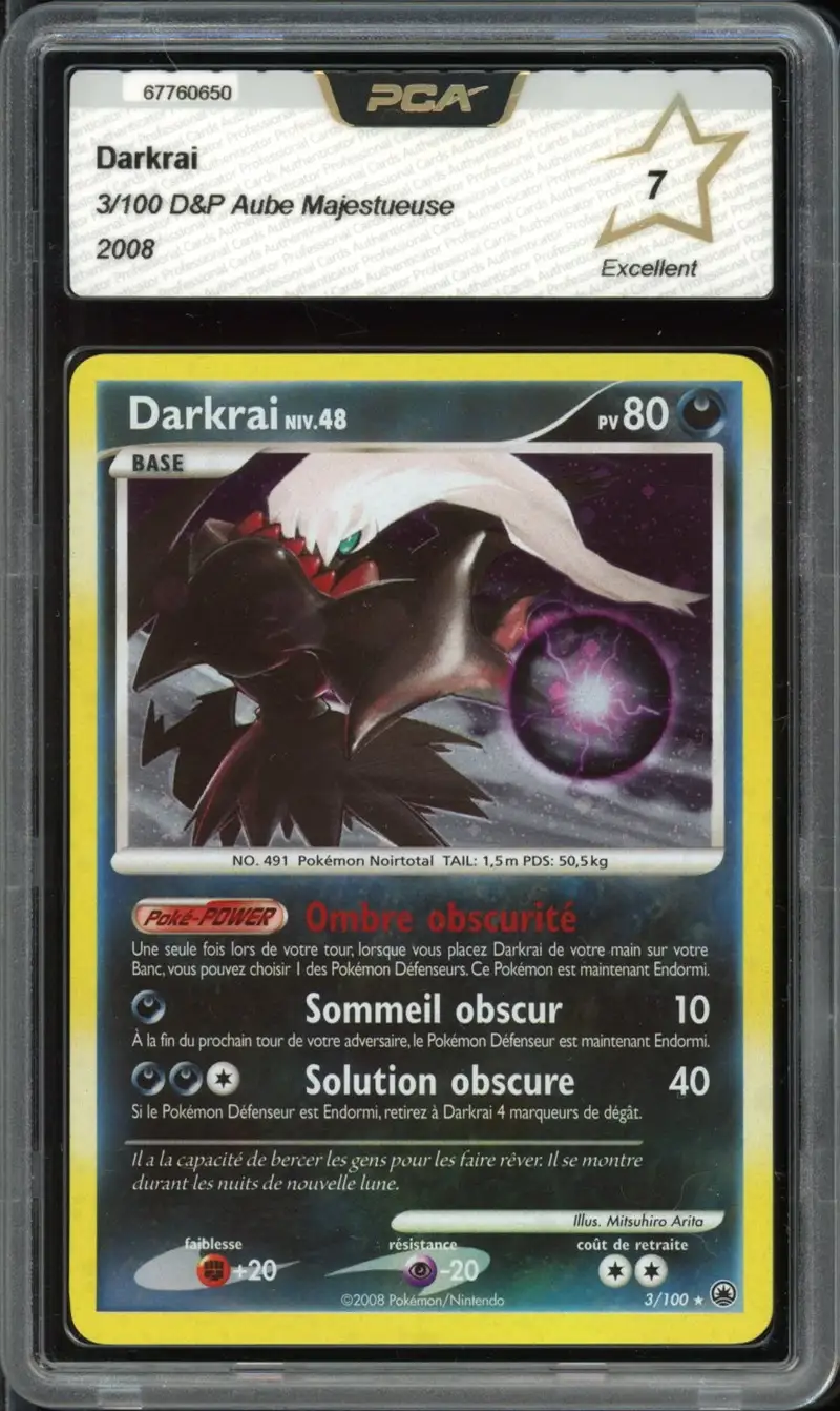 PCA 7 Darkrai Holo