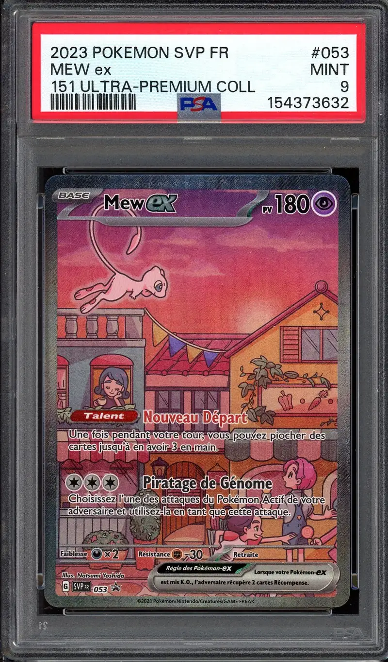 PSA 9 Mew Ex