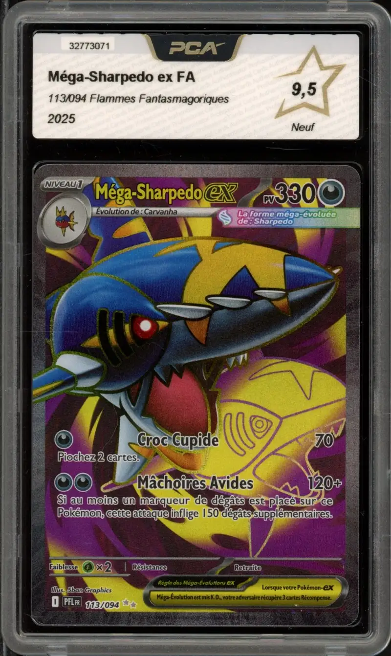 PCA 9.5 Méga-Sharpedo Ex