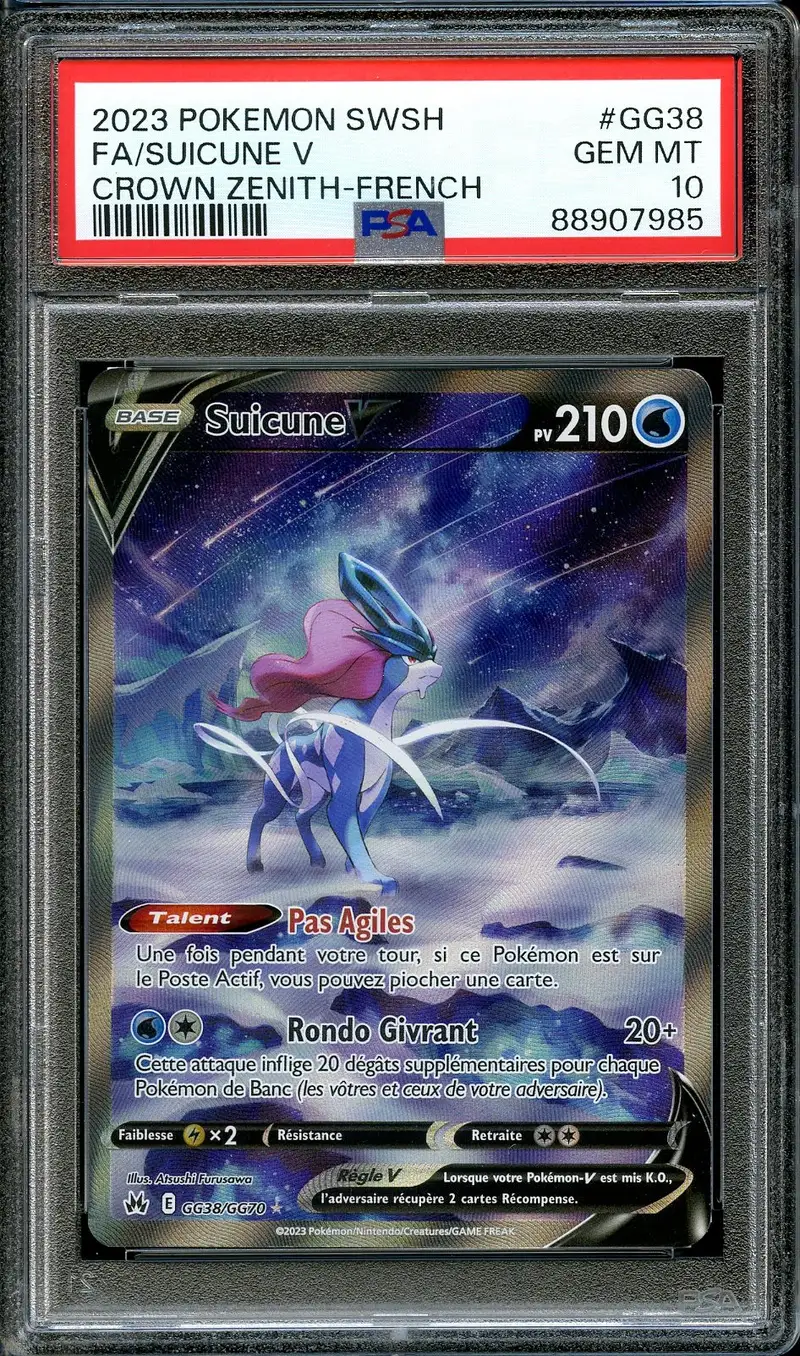 PSA 10 Suicune V
