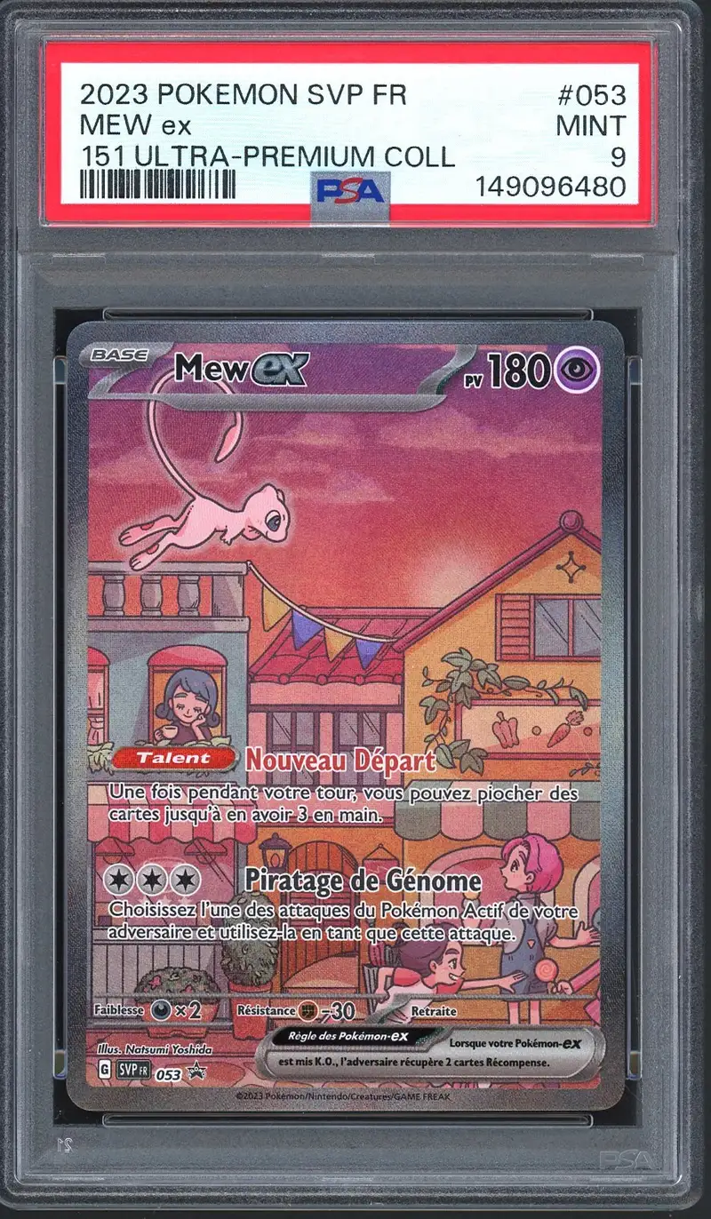 PSA 9 Mew Ex