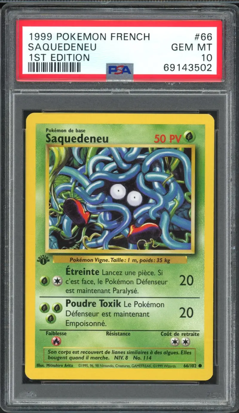 PSA 10 Saquedeneu