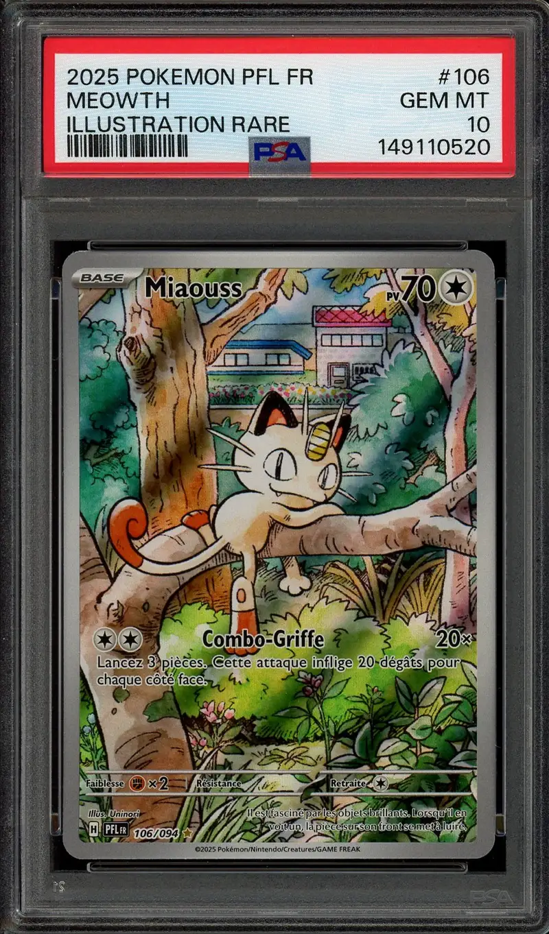 PSA 10 Miaouss