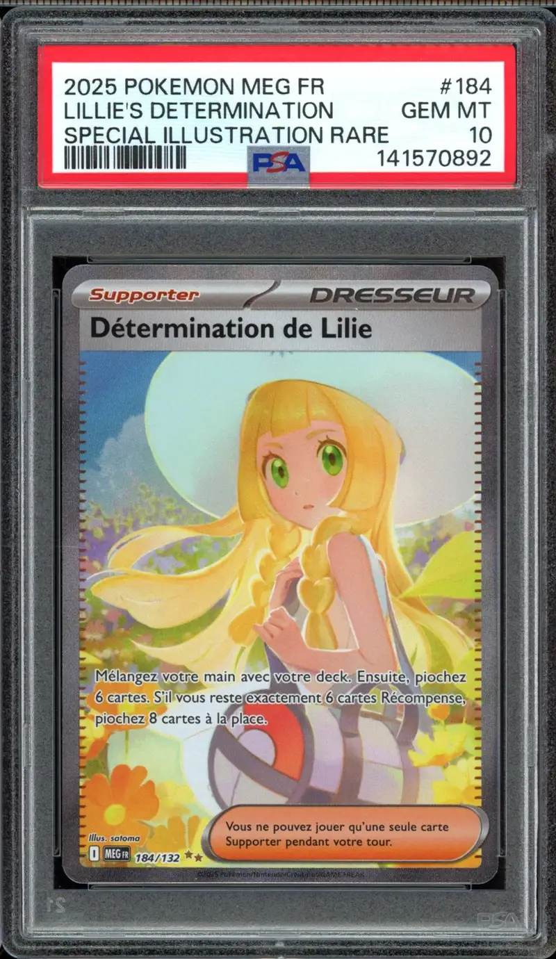PSA 10 Détermination de Lilie
