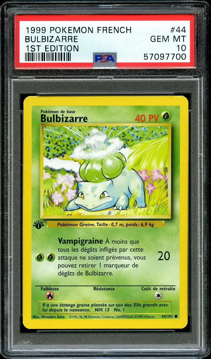 PSA 10 Bulbizarre