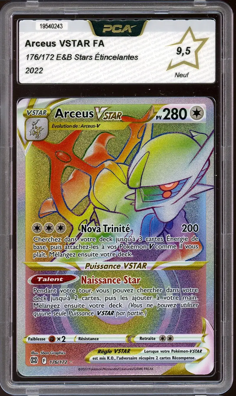 PCA 9.5 Arceus VStar Rainbow