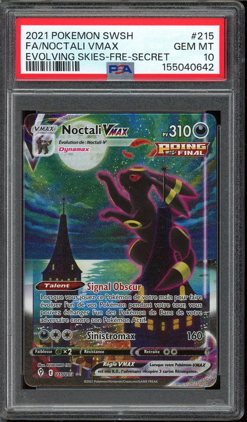 PSA 10 Noctali VMax