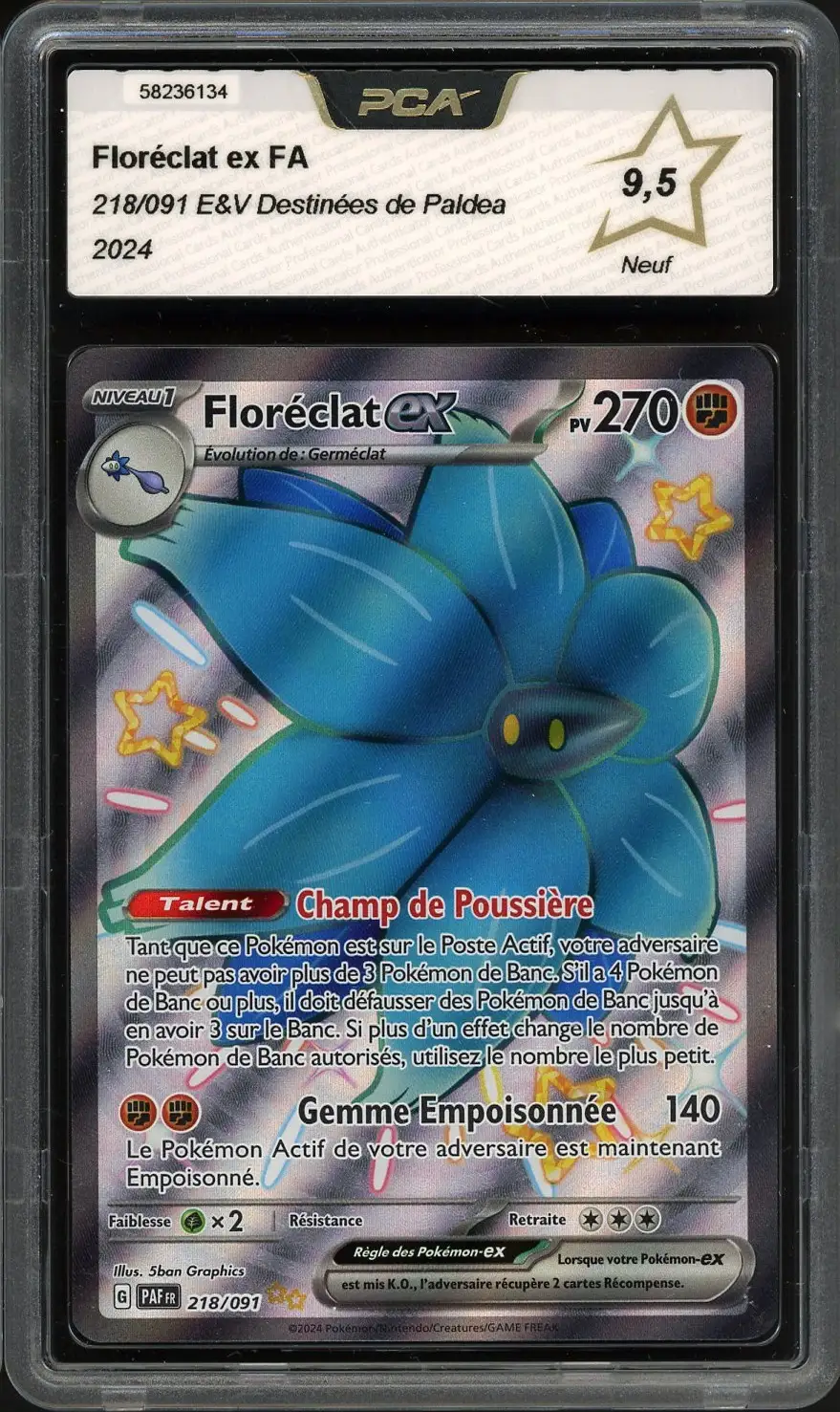 PCA 9.5 Floréclat Ex Shiny