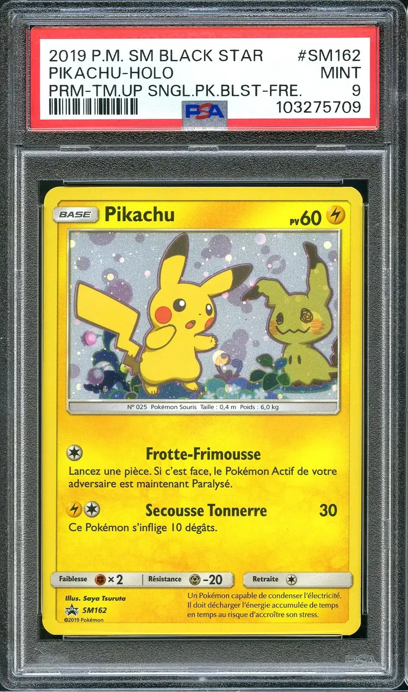 PSA 9 Pikachu Holo