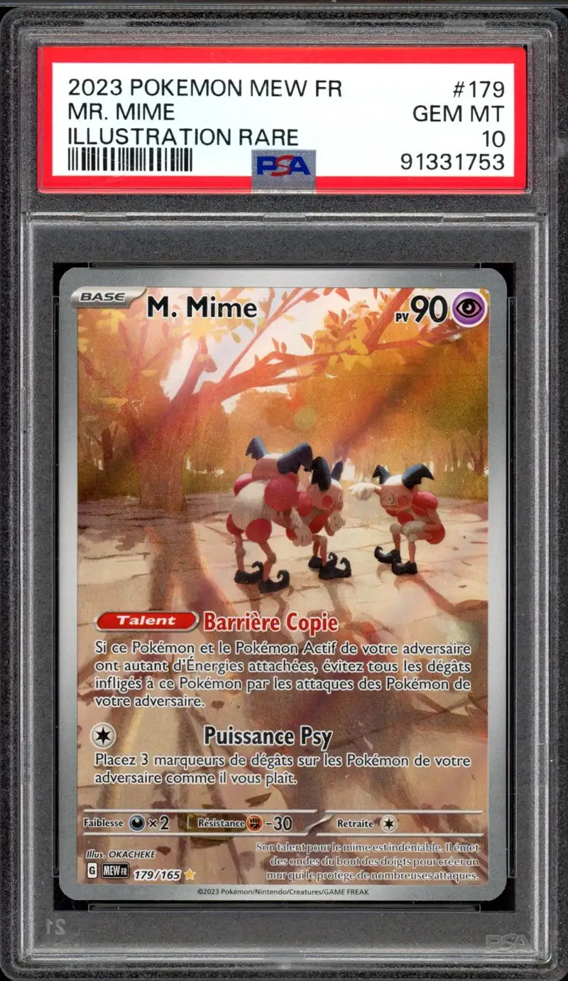 PSA 10 M. Mime
