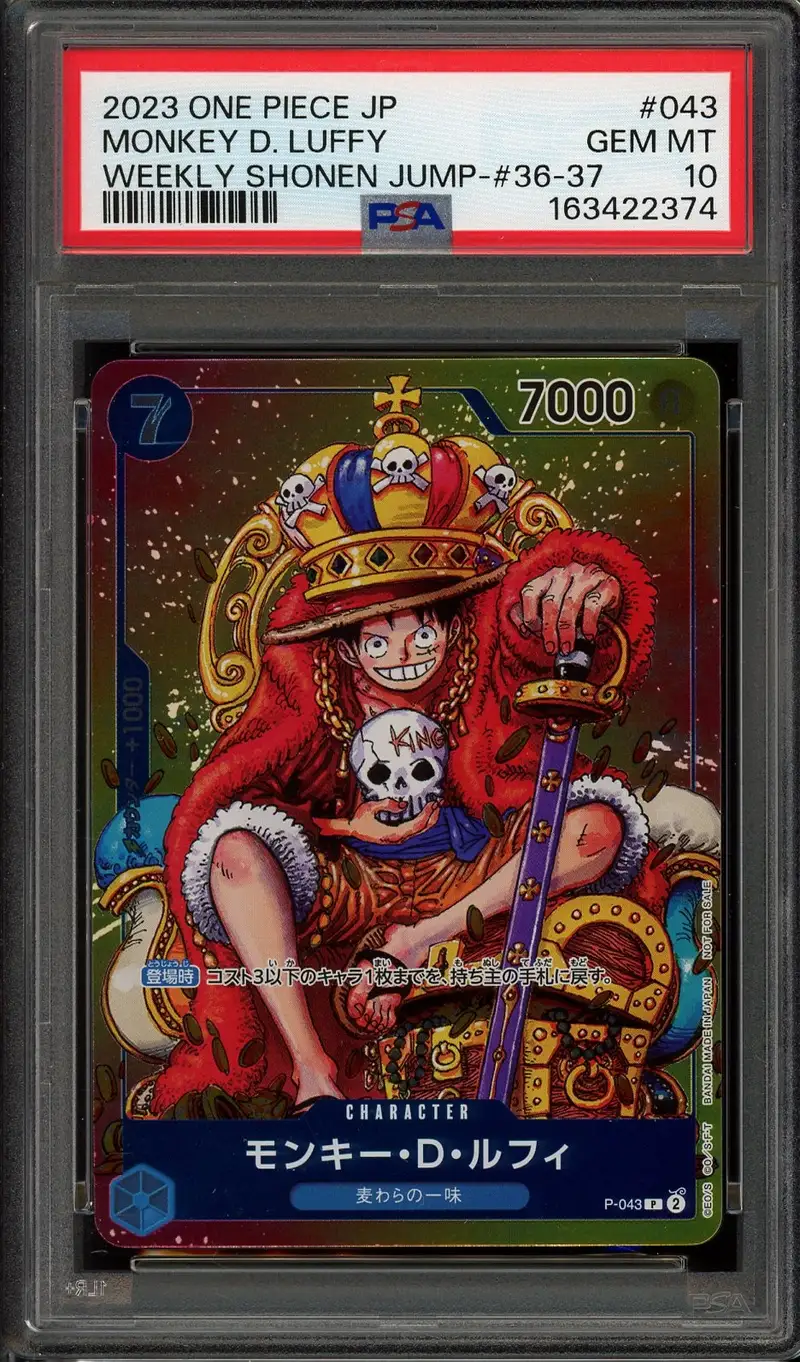 PSA 10 Monkey D. Luffy