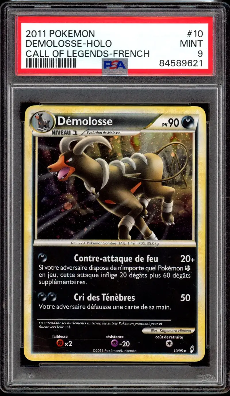 PSA 9 Démolosse Holo