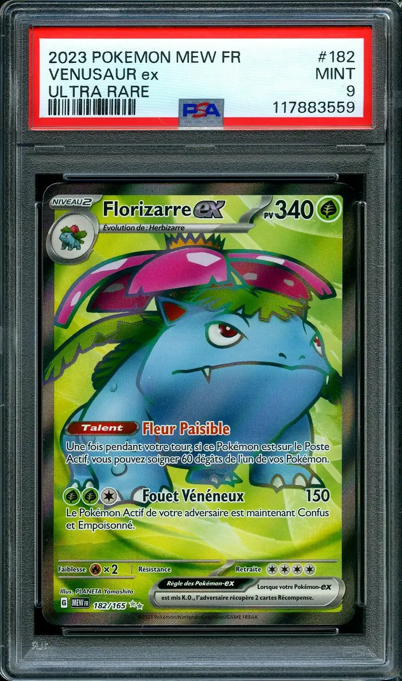 PSA 9 Florizarre Ex