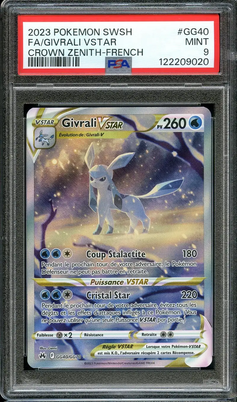 PSA 9 Givrali VStar