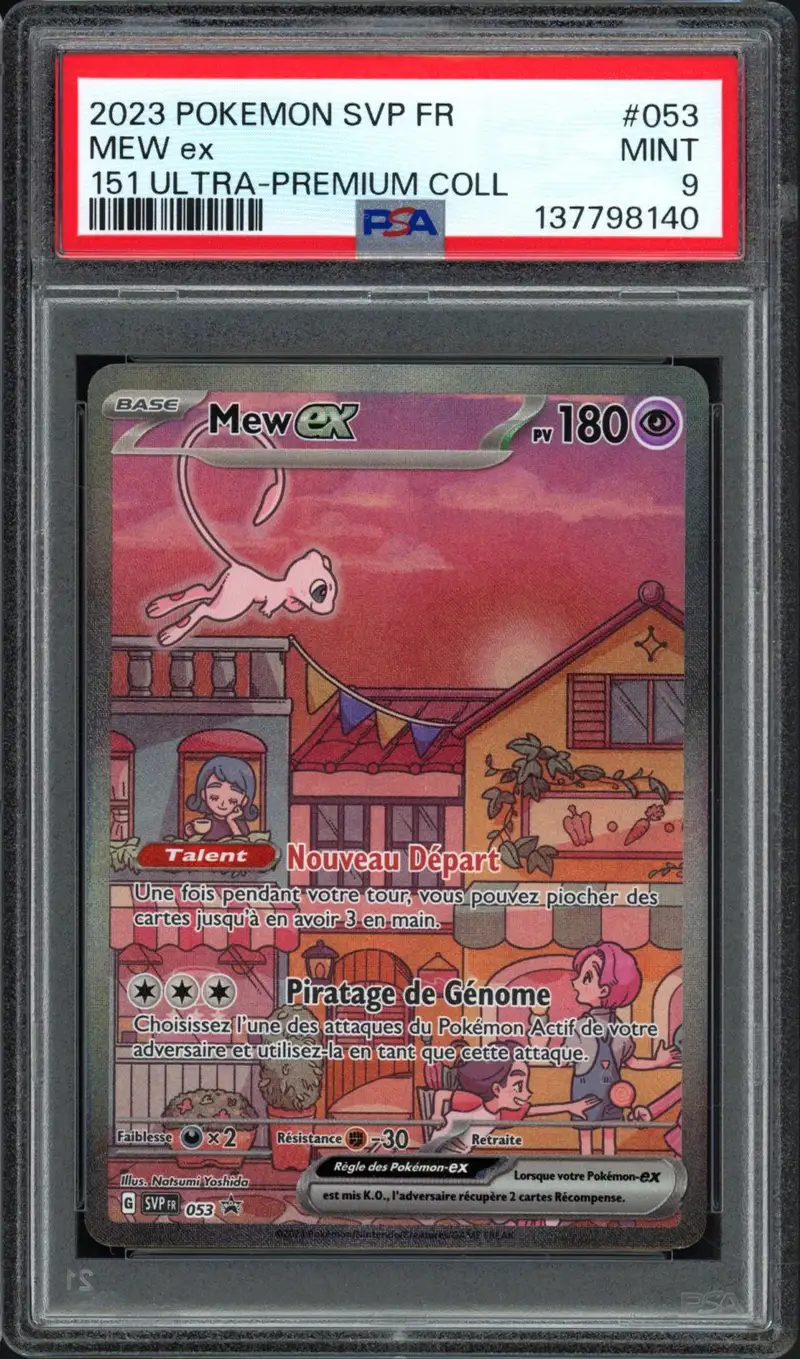 PSA 9 Mew Ex