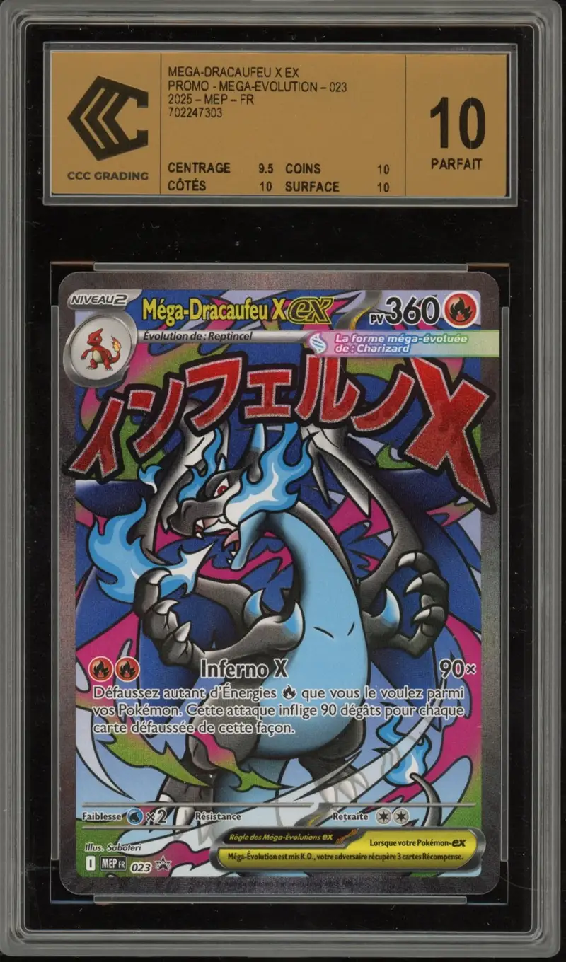 CCC 10 Méga Dracaufeu X Ex