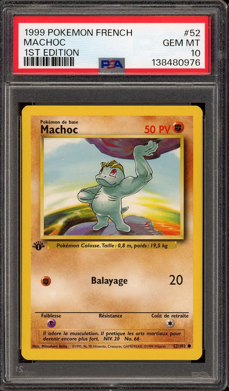 PSA 10 Machoc