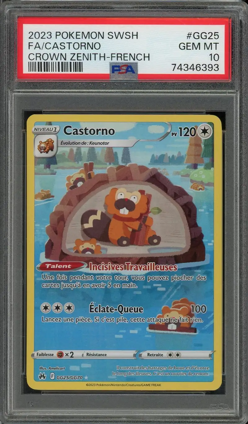 PSA 10 Castorno