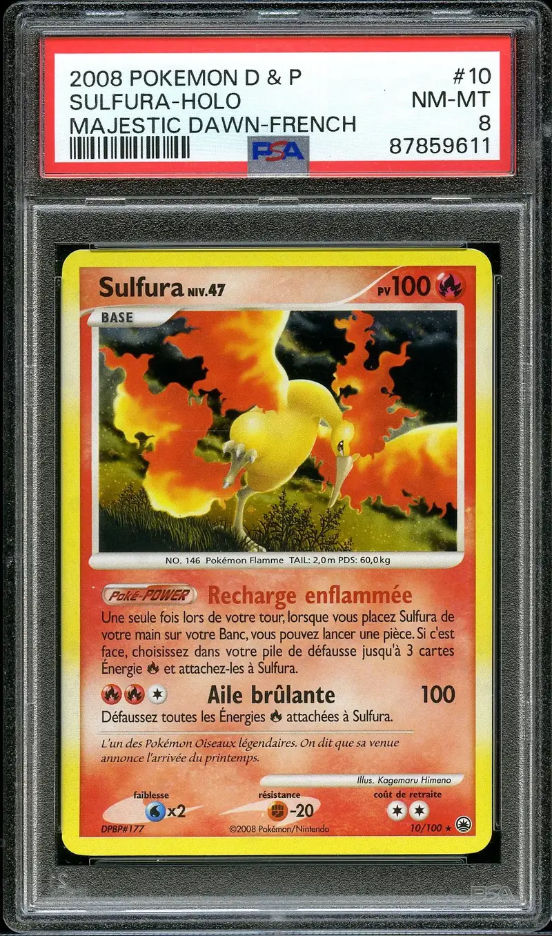 PSA 8 Sulfura Holo