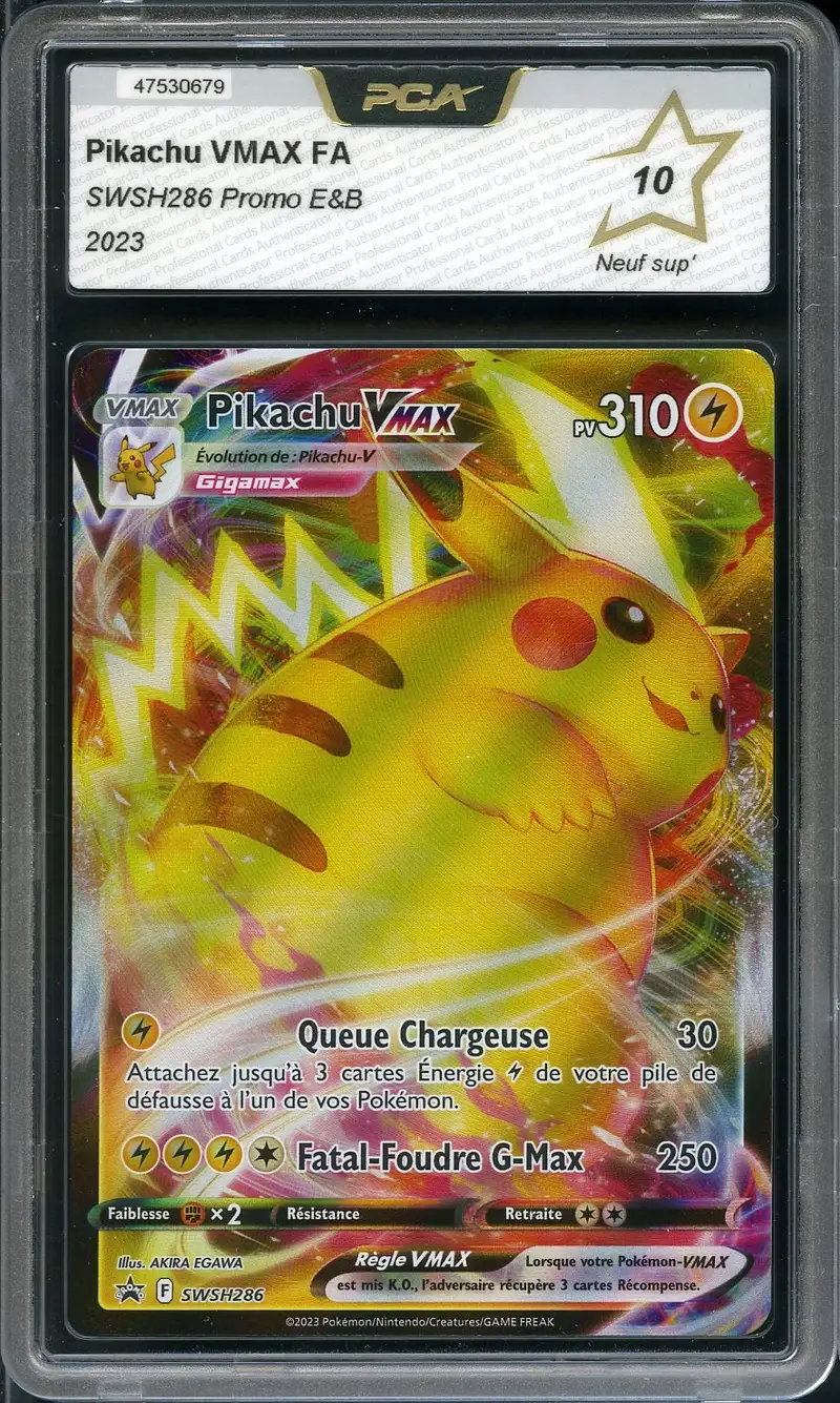 PCA 10 Pikachu VMax