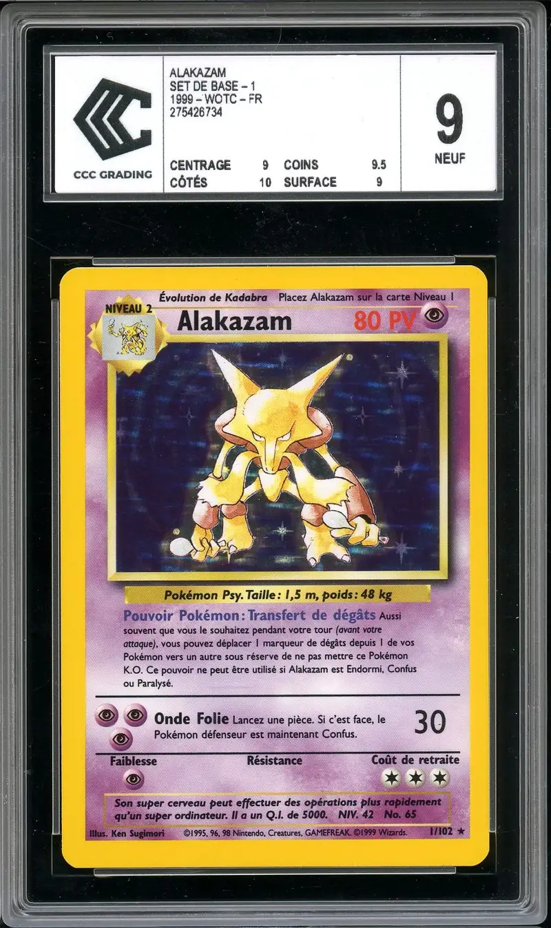 CCC 9 Alakazam Holo