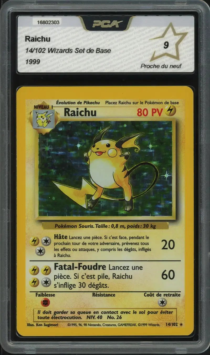 PCA 9 Raichu Holo