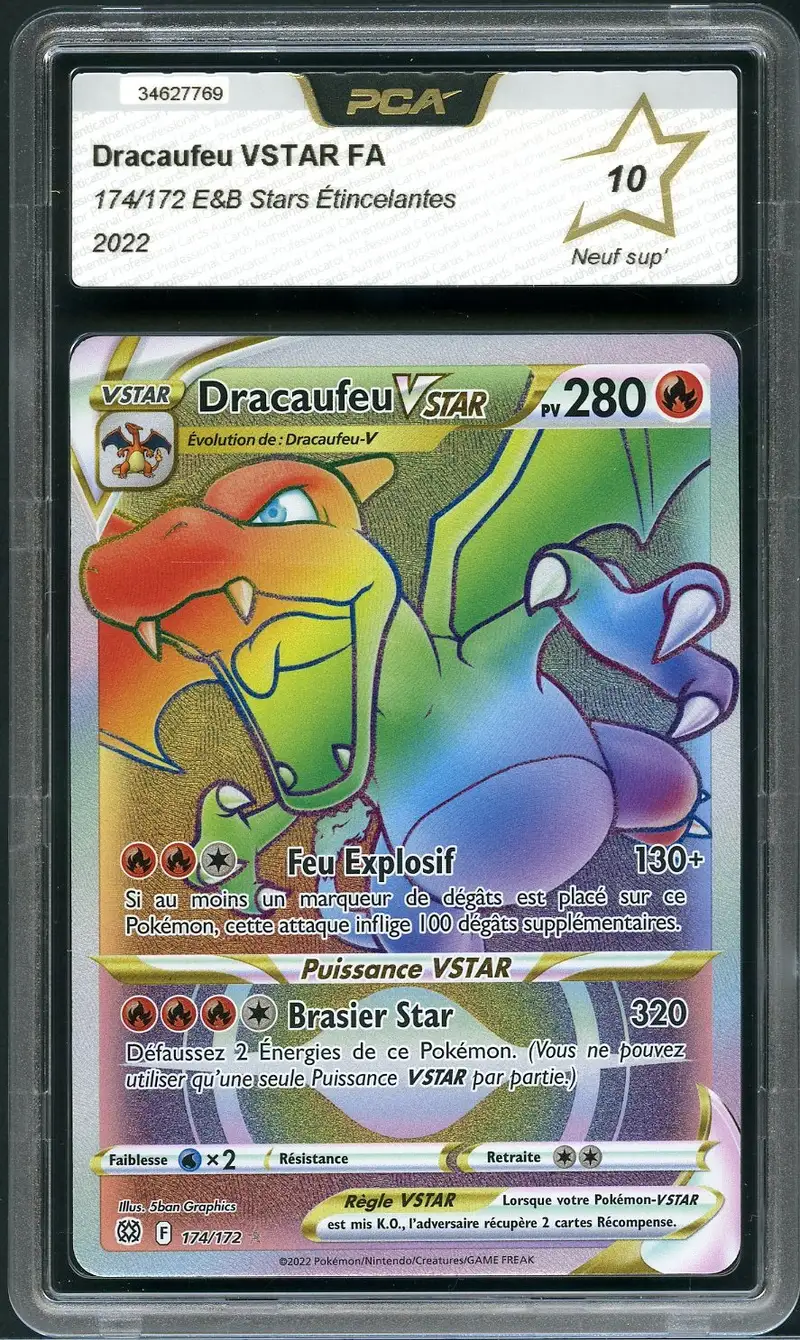 PCA 10 Dracaufeu VStar Rainbow