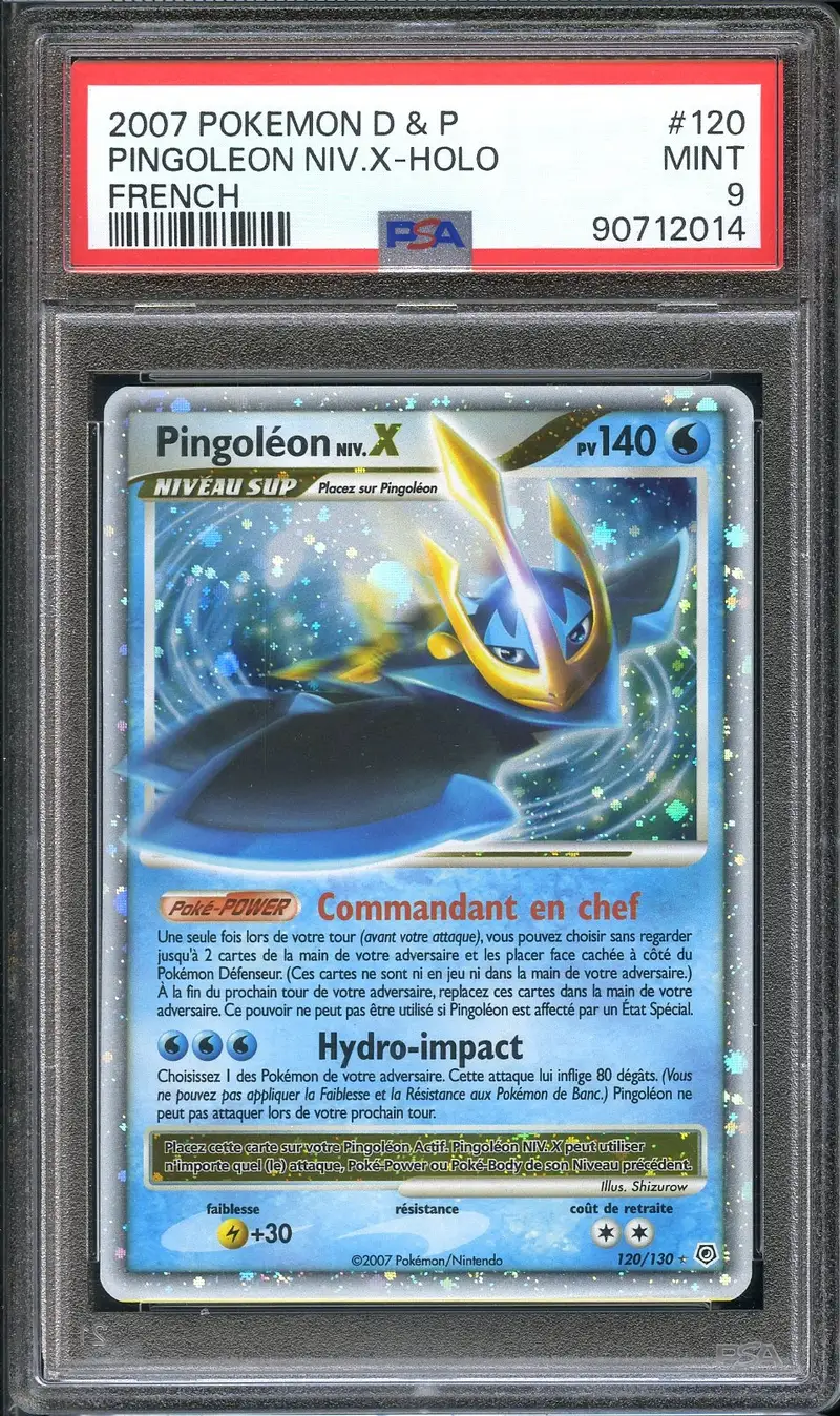 PSA 9 Pingoléon Niv. X
