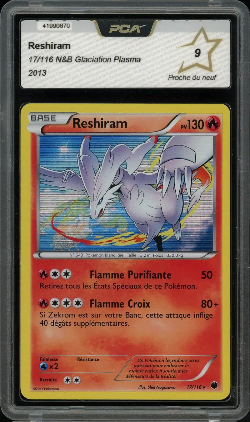 PCA 9 Reshiram Holo