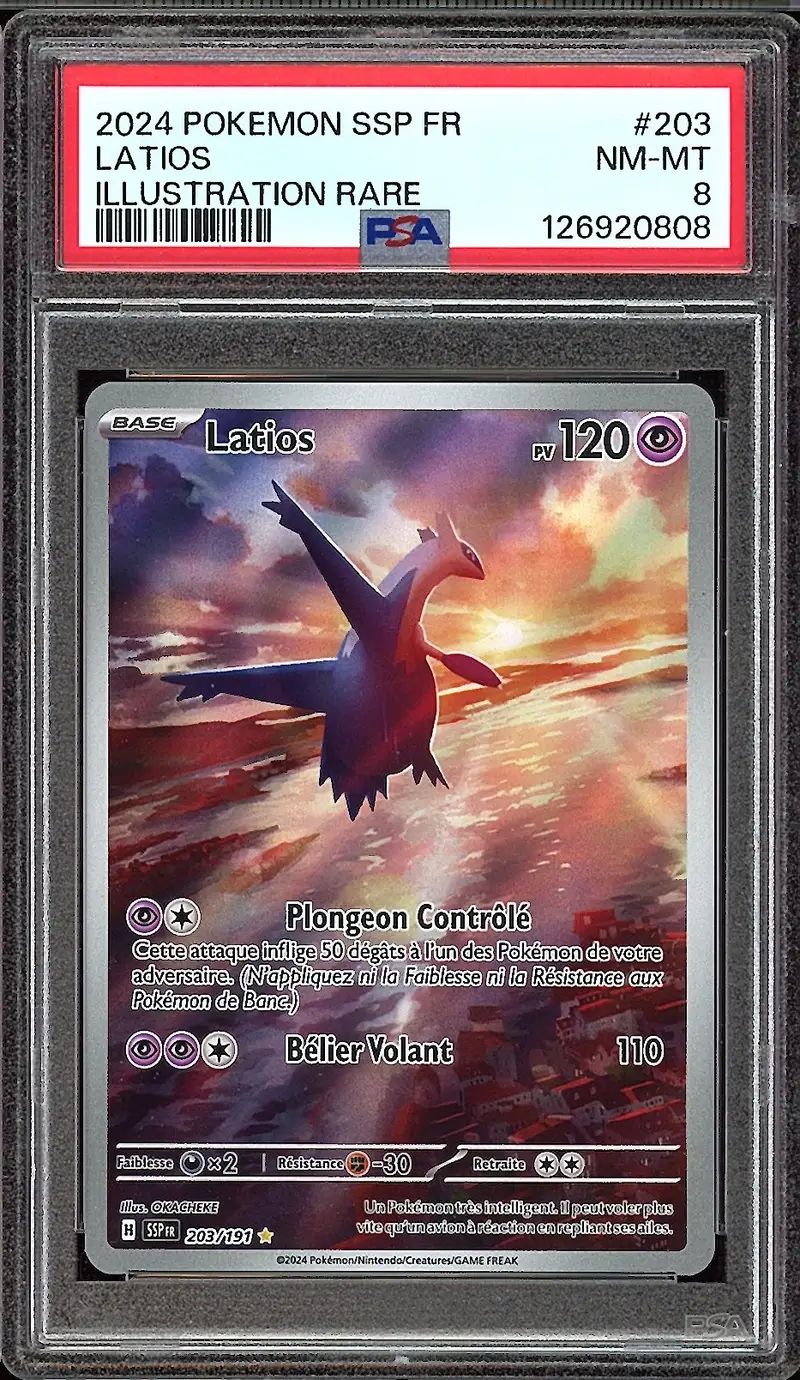 PSA 8 Latios