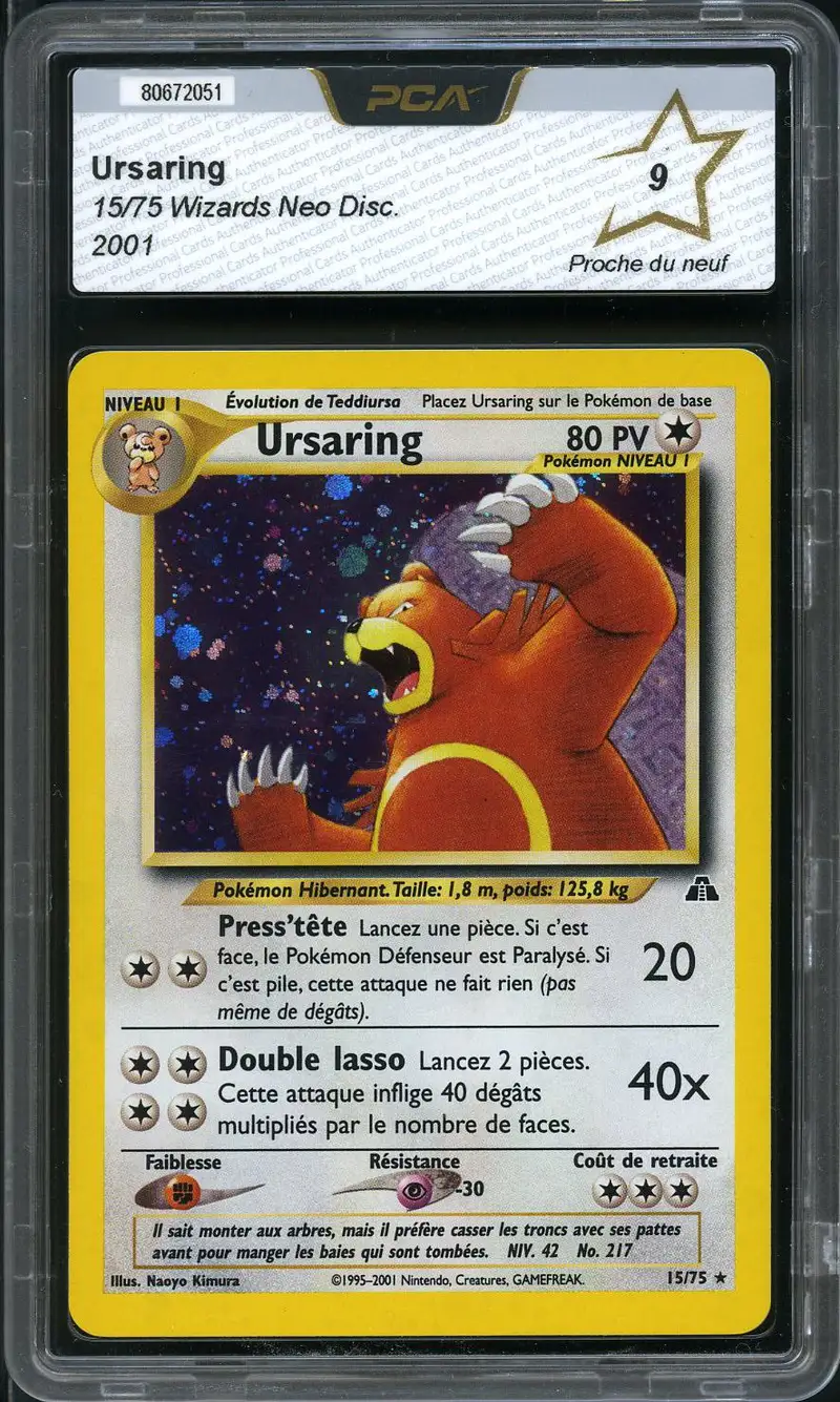 PCA 9 Ursaring Holo