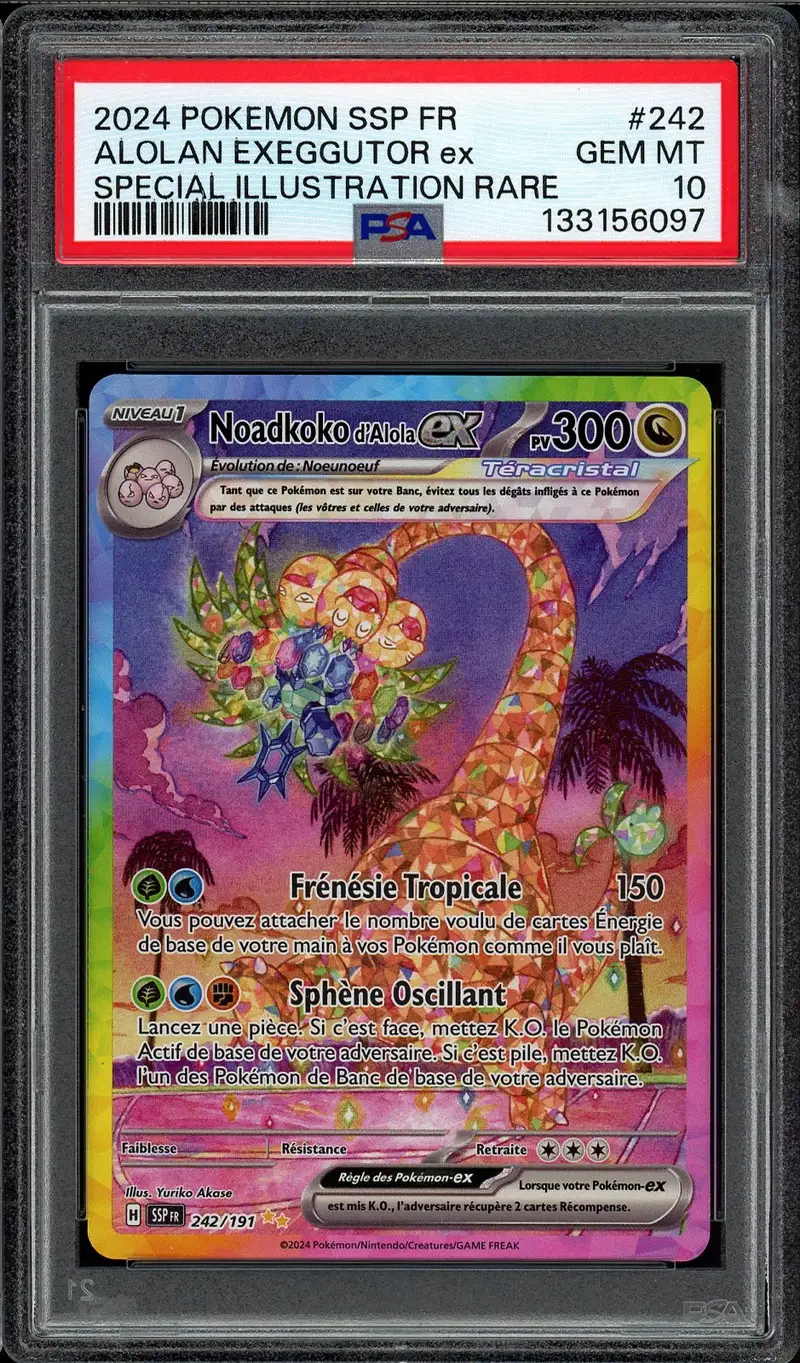 PSA 10 Noadkoko d'Alola Ex