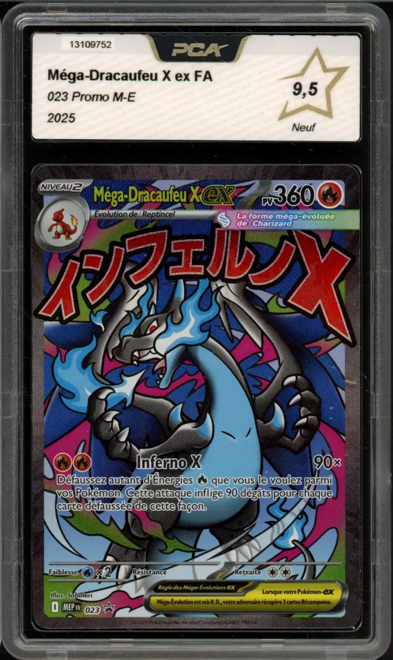 PCA 9.5 Méga Dracaufeu X Ex