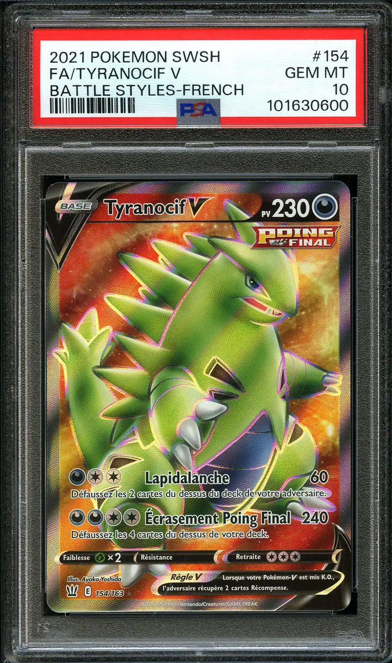 PSA 10 Tyranocif V