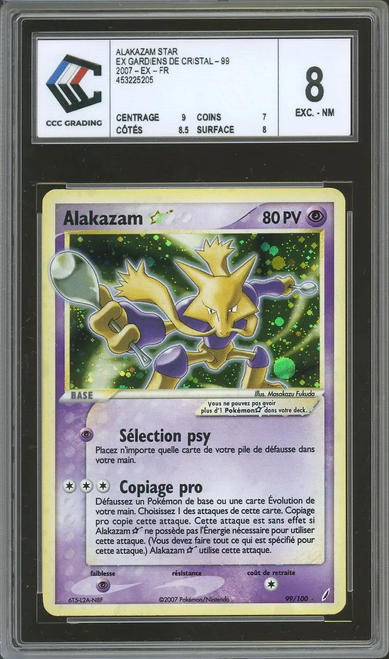 CCC 8 Alakazam Gold Star