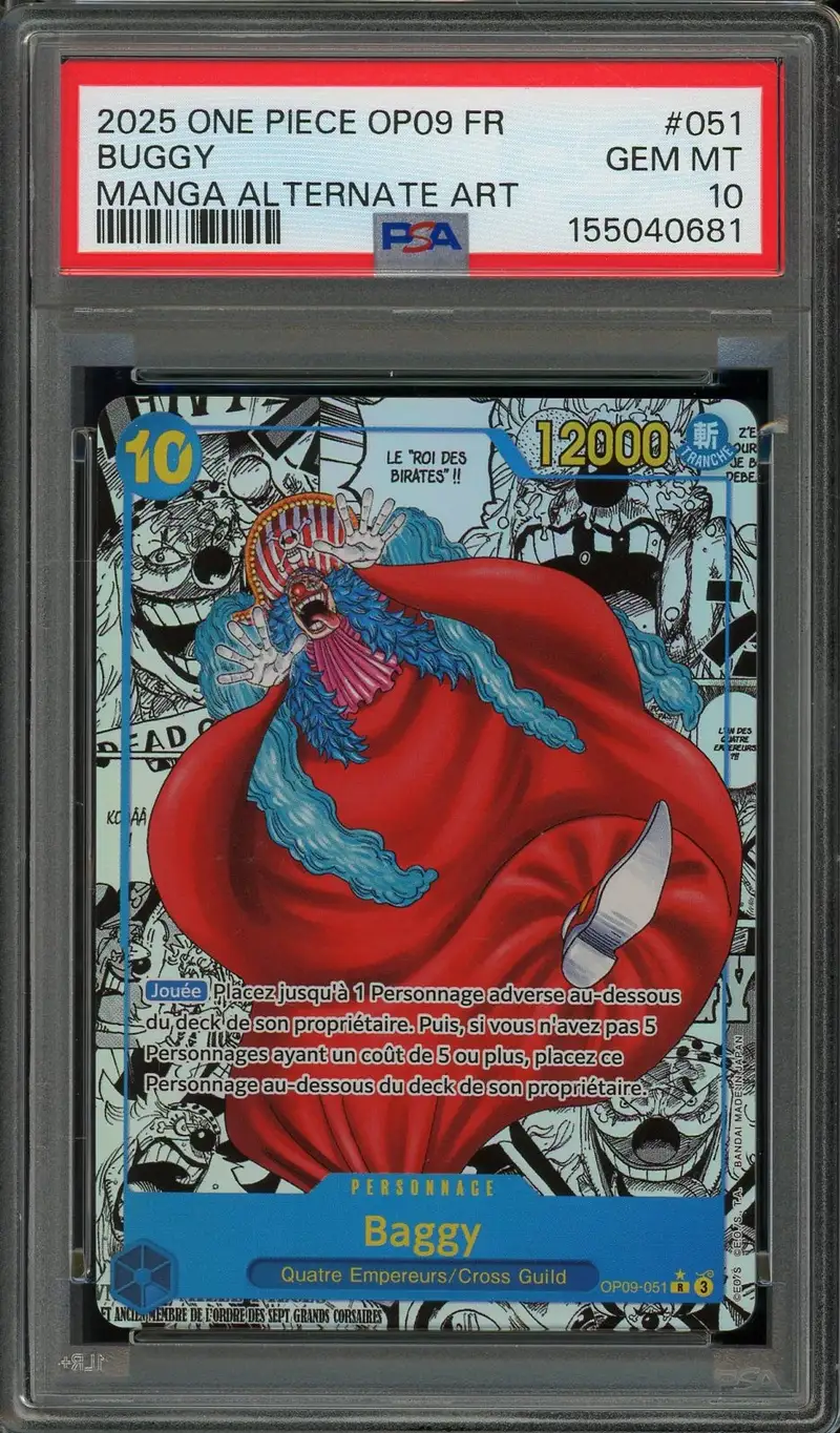 PSA 10 Baggy Manga