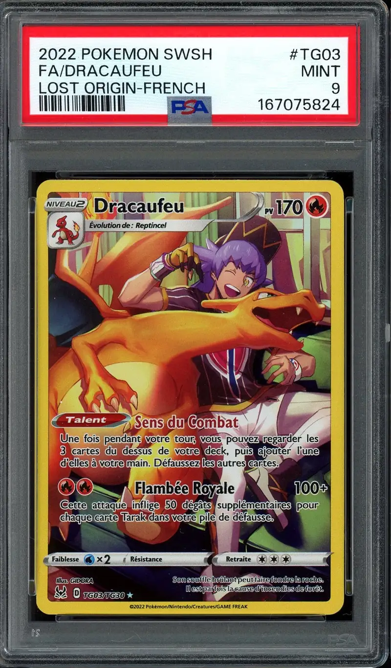 PSA 9 Dracaufeu