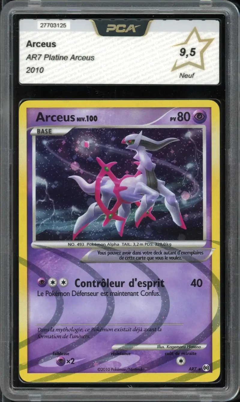 PCA 9.5 Arceus Holo