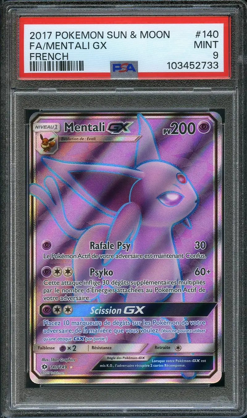 PSA 9 Mentali Gx