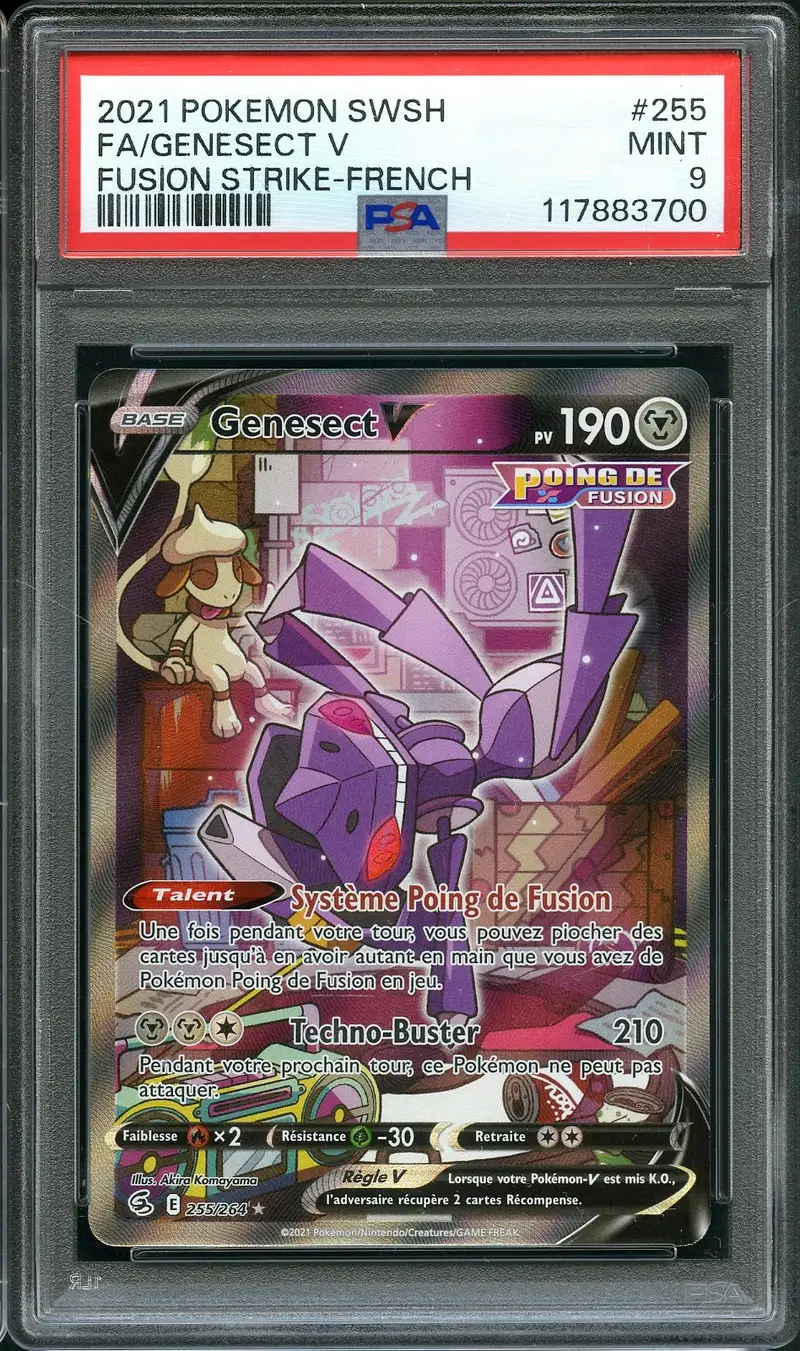 PSA 9 Genesect V