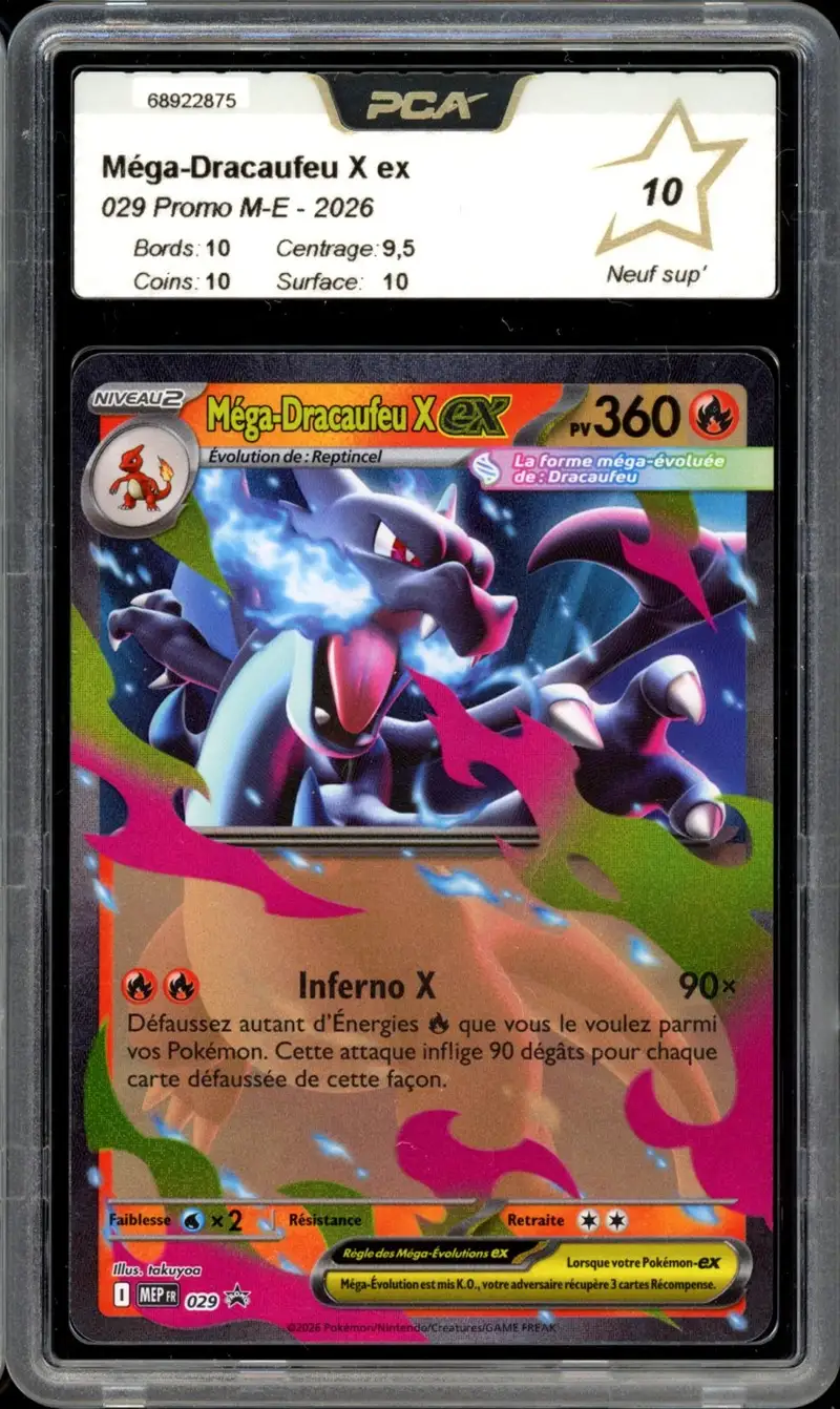 PCA 10 Méga-Dracaufeu X Ex