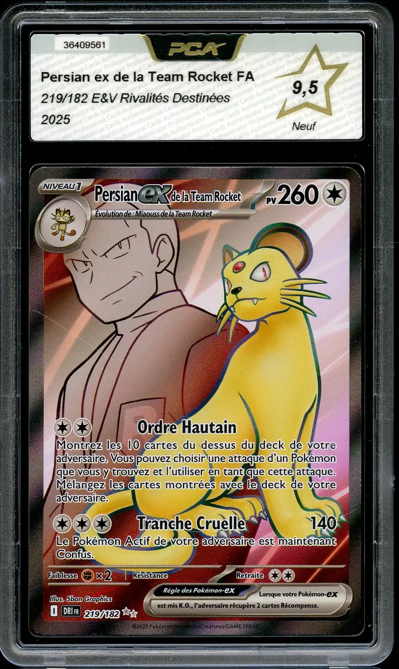 PCA 9.5 Persian Ex de la Team Rocket