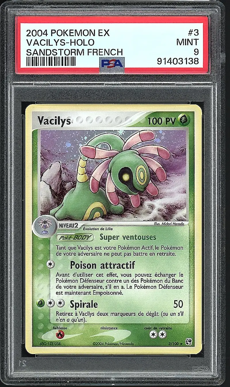 PSA 9 Vacilys Holo