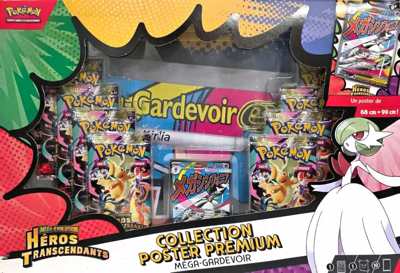 Coffret Collection Poster Premium ME2.5 Méga-Gardevoir