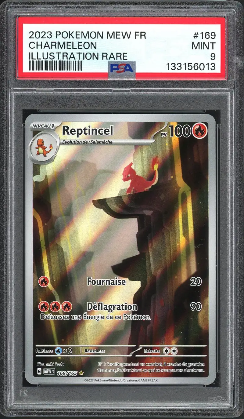 PSA 9 Reptincel