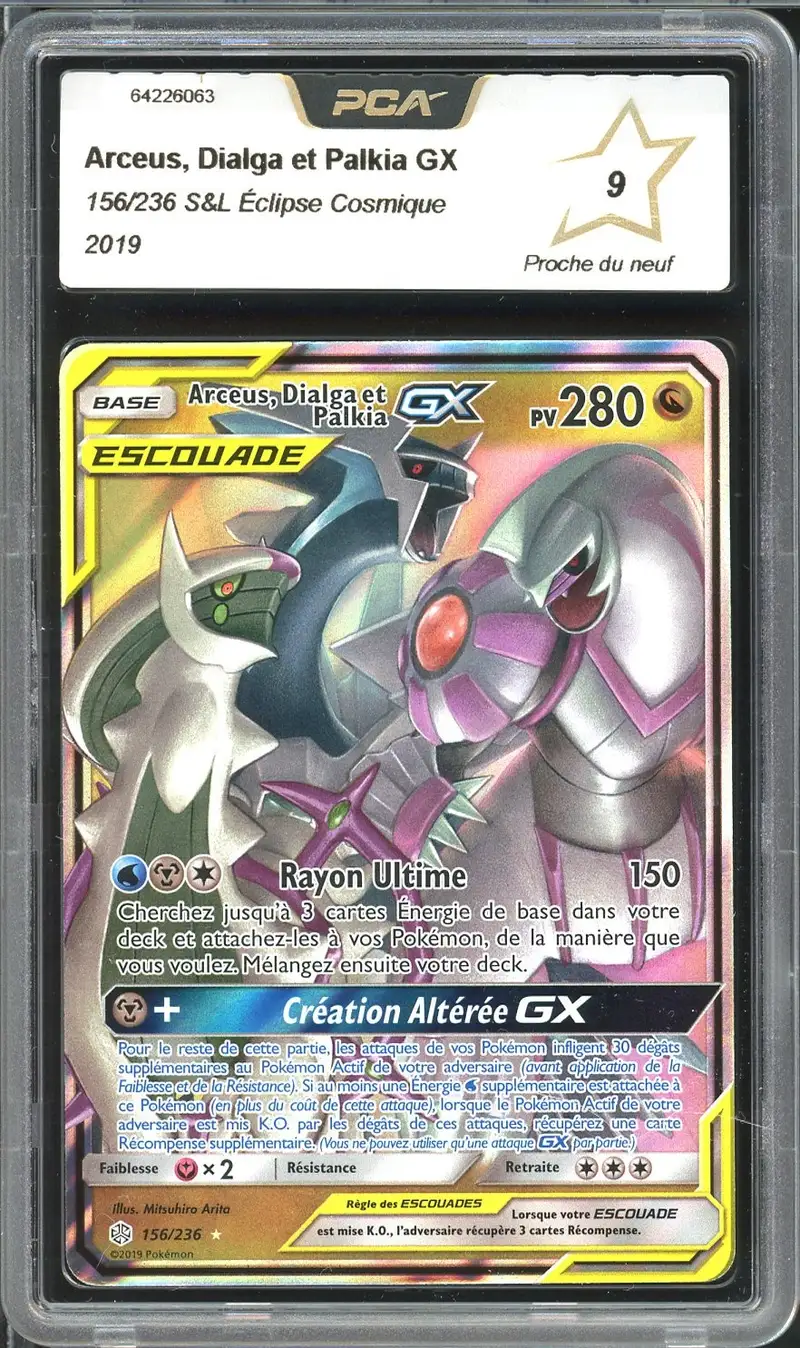 PCA 9 Arceus, Dialga et Palkia Gx