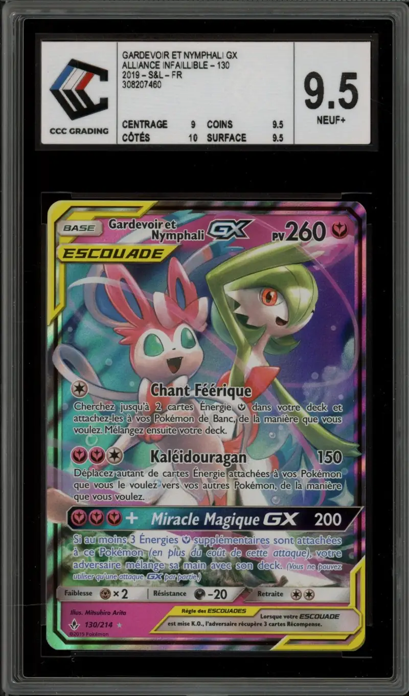 CCC 9.5 Gardevoir et Nymphali Gx
